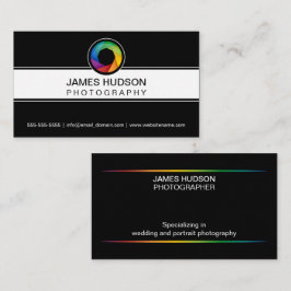 Cartão De Visita Obturador da fotografia