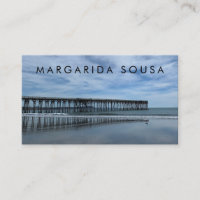 Ocean Beach Pier Blue Photo Viagem Turismo