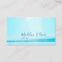 Ocean Sea Viagem Blue Modern Professional