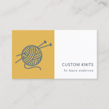 OCHRE AMARELO MARINHO KNITTING WOOL YARN BALL