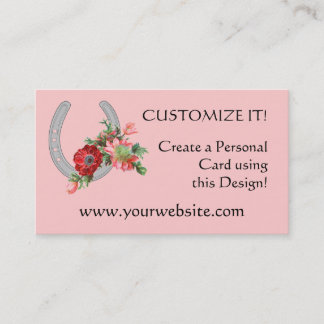Cartão de visita ocidental CUSTOMIZÁVEL