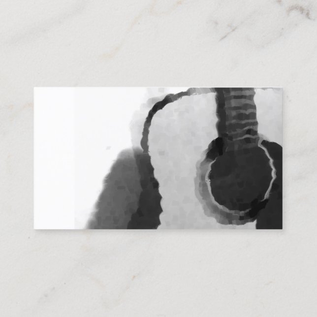 Cartão De Visita Oily Guitar (Verso)