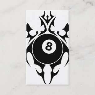 Cartão De Visita oitava bola tribal