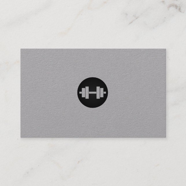 Cartão De Visita Olhar mínimo elegante moderno do estilo (Frente)