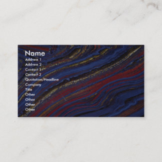 Cartão De Visita Olho, hematita e jaspe do tigre