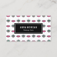 Olhos Castanhos e Lábios Rosa Kitschy Makeup Artis