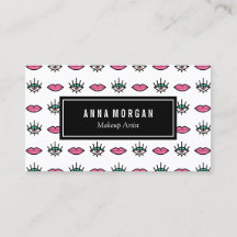 Olhos Castanhos e Lábios Rosa Kitschy Makeup Artis