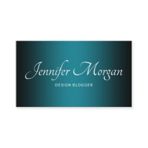 Ombre Elegante Preto e Teal