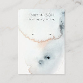 CARTÃO DE VISITA ONDAS DE ÁGUA DOURADA AZUL AQUA ONDAS DE GANHOS