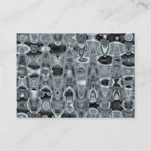 Cartão De Visita Ondas De Gelo 02 (Frente)