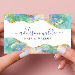 Cartão De Visita Opal de incêndio