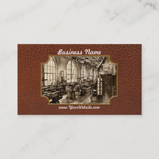 Cartão De Visita Operador - segurança em primeiro lugar (Frente)