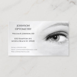 Cartão De Visita Optometrista/Cartão de visita de Optometria
