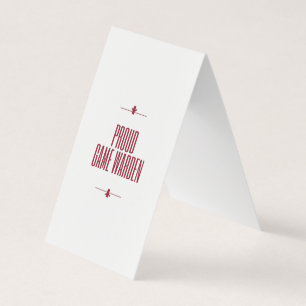 Cartão De Visita Ordenado diretor de jogos