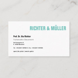 Cartão de visita original