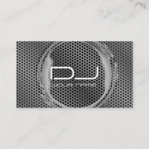 Cartão de visita original do DJ