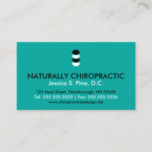 Cartão De Visita Os Efeitos Secundários De Chiropractic Podem Incl