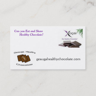 Cartão De Visita Os "GHC" distribuem cartões/22 razões para trás