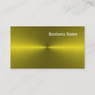 Cartão De Visita Ouro