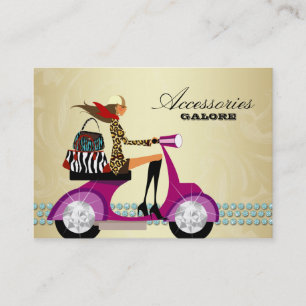 Cartão De Visita Ouro azul 2 da jóia das bolsas dos acessórios de