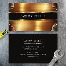 Ouro e Bronze Rivetado Industrial