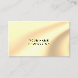 Cartão De Visita Ouro holográfico personalizado