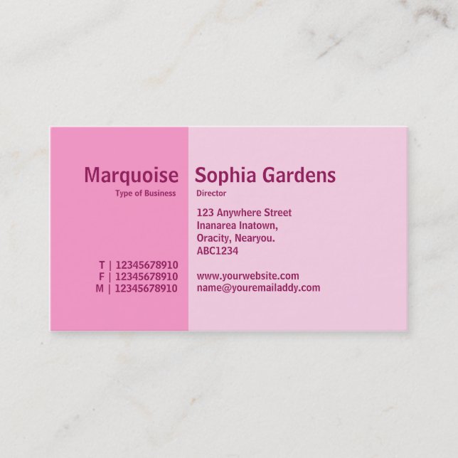 Cartão De Visita Ouro Seção 03 (Frente)