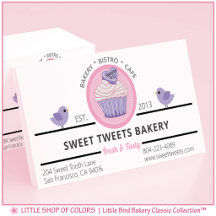 Padaria de Cupcake Rosa Personalizada