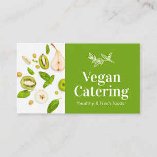 Cartão De Visita Padaria Vegana Detox Nutrição Saudável Alimentação