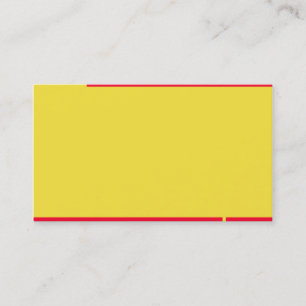 cartão de visita padrão