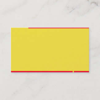 cartão de visita padrão