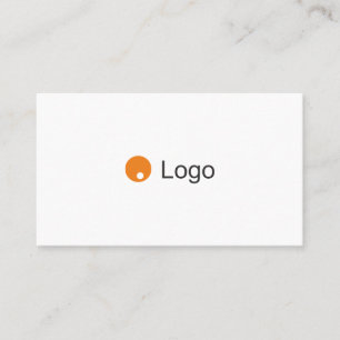 Cartão De Visita Padrão a sua cor corporativa