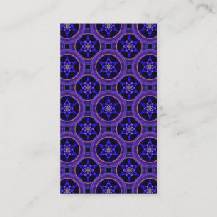 Cartão De Visita Padrão Abstrato Floral Moderno Boho Elegante #505