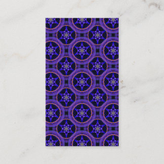 Cartão De Visita Padrão Abstrato Floral Moderno Boho Elegante #505
