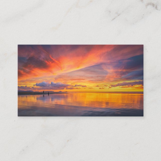 Cartão de visita padrão de 3,5" x 2,0" (Frente)