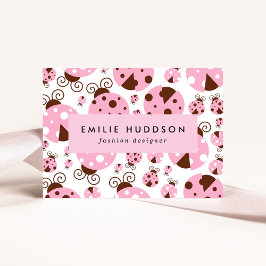 Cartão De Visita Padrão De Damybugs, Damybugs Bonitos, Damybugs Ros