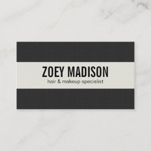 Cartão De Visita Padrão de Grade e Escala