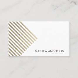 CARTÃO DE VISITA PADRÃO DE LINHA DE FILHA DE PRATA MODERNA EM NEGRI