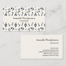 Padrão de Notas Musicais Cutas