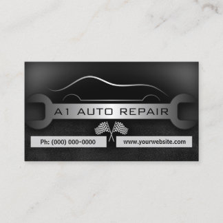 Cartão De Visita Padrão de Reparo Automático Mecânico da Chave Móve
