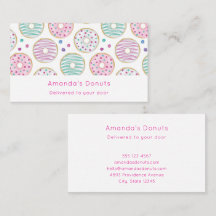 Padrão de rosquinha colorido