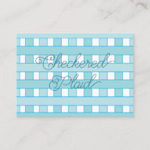 Padrão de Xadrez Verificado Azul