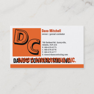 Cartão de visita padrão Design-2