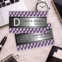 Padrão dos quadrados de diamante de metal roxo de 