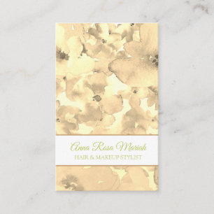 Cartão De Visita *~* Padrão Floral Popular Beleza Chica Menina