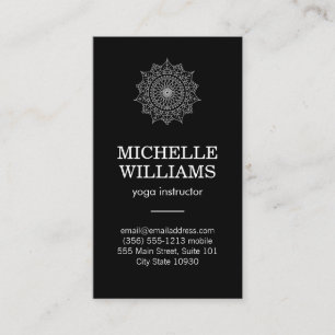 Cartão De Visita Padrão Natural de Intrato de na moda