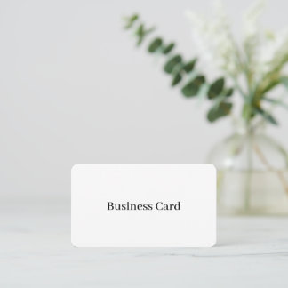 Cartão de Visita Padrão Profissional, 3,5" x 2,0"