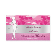 Padrão romântico de camuflagem rosa faz arte