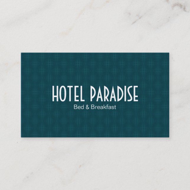 Cartão De Visita Padrão Verde (Frente)