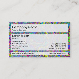 Cartão De Visita Painéis 02 - Pizzazz Mineral